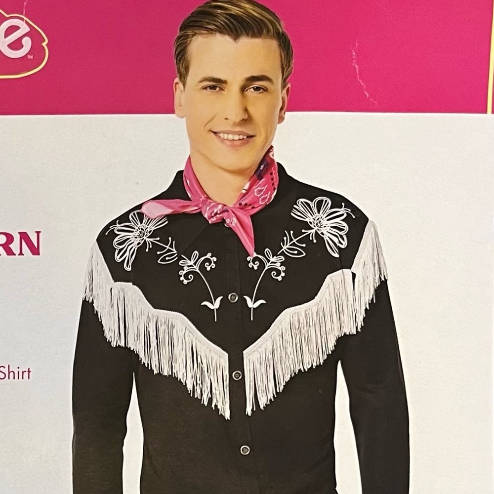 Barbie Movie Western Ken Costume